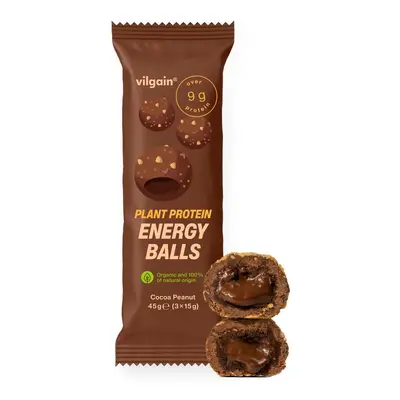 Vilgain Plant Protein Energy Balls BIO – kakao 45 g (3 x 15 g)