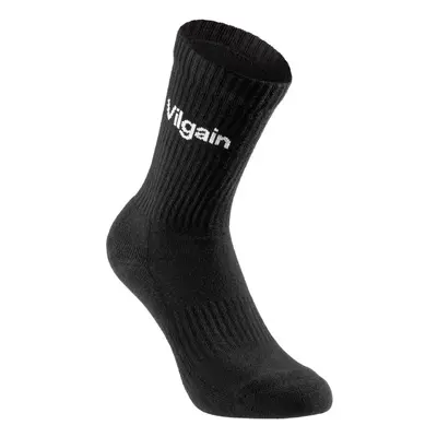 Vilgain Logotype Crew Socks – black