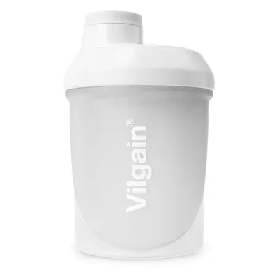 Vilgain Shaker – transparentní bílá 300 ml