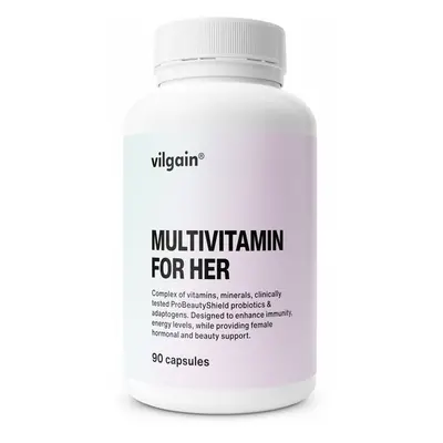 Vilgain Multivitamin pro ženy – 90 kapslí