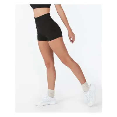 Vilgain Seamless Ribbed Shorts – black