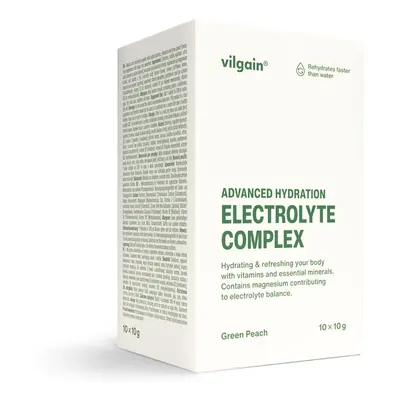 Vilgain Komplex elektrolytů – zelená broskev 100 g (10 x 10 g)