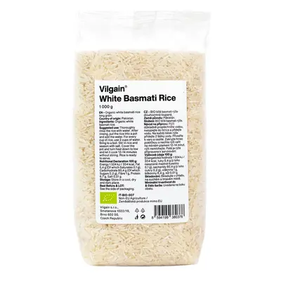 Vilgain Basmati rýže bílá BIO – 1000 g