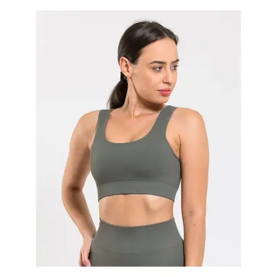 Vilgain Seamless Ribbed Bra – moss