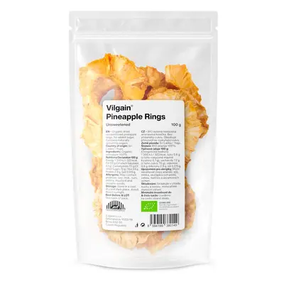 Vilgain Ananas sušený BIO – 100 g