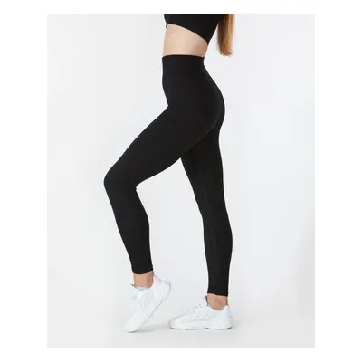 Vilgain Seamless Ribbed Leggings – black