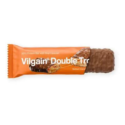 Vilgain Double Trouble Protein Bar – Arašídy se slaným karamelem 55 g