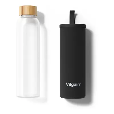 Vilgain Skleněná láhev – black 600 ml