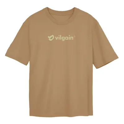 Vilgain Logo Tee – Latte