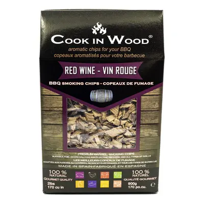 Cook in Wood Red wine udící lupínky, 900 g