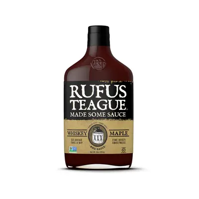 BBQ omáčka Rufus Teague Whiskey Maple, 432 g