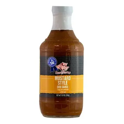 BBQ omáčka Three Little Pigs Mustard Style, 558 g