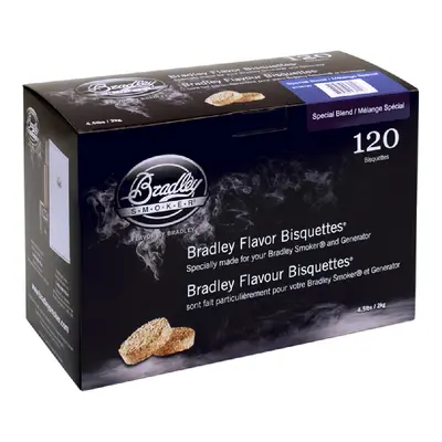 Bradley Smoker Udící briketky Special Blend - 120ks