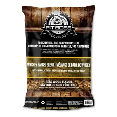 Dřevěné pelety Pit Boss Whisky, 9 kg