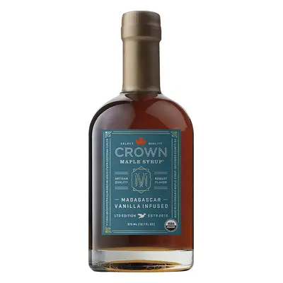 Javorový sirup Crown Maple Madagascar Vanilla Infused, 250 ml