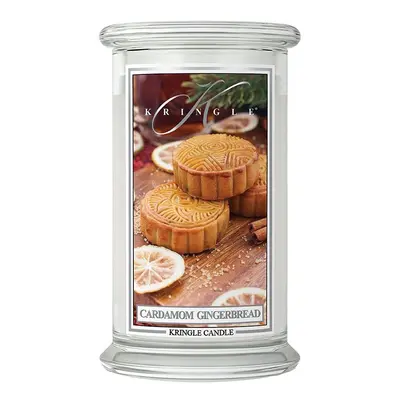 Vonná svíčka Kringle Candle Cardamon Gingerbread, 624 g