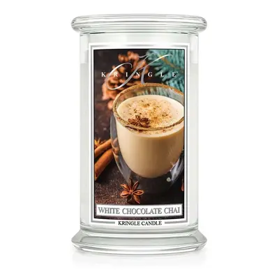 Vonná svíčka Kringle Candle White Chocolate Chai, 624 g