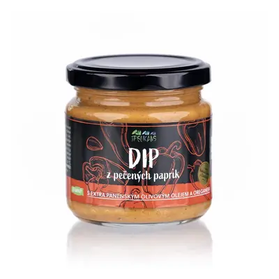 The Pelikans Dip z pečených paprik, jemný - 150 g