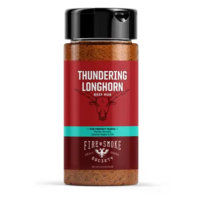 Grilovací koření Fire & Smoke Thundering Longhorn, 354 g