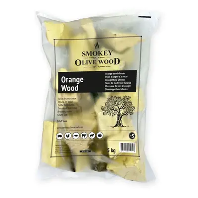 Smokey Olive Wood Špalíky k zauzování ze dřeva pomerančovníku Hmotnost: 5 kg