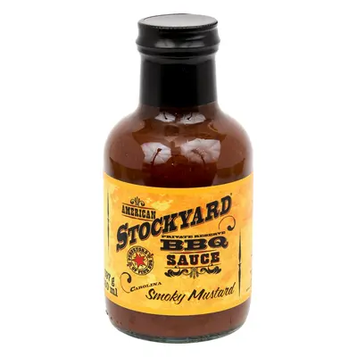 BBQ omáčka Stockyard Smoky Mustard, 350 ml