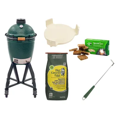 Keramický gril Big Green Egg Medium - balíček "Easy start"