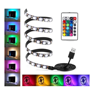 LED RGB pásek – Osvětlení za televizi – 2 metry