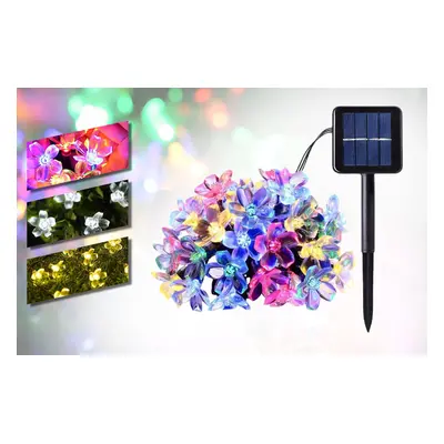 Dekorativní venkovní solární řetěz s 40 LED – Lights Flowers