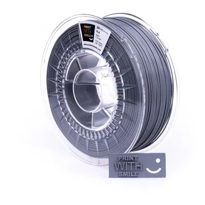 PLA filament grey 1,75 mm Print With Smile 1 kg