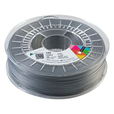 ABS filament stříbrný 1,75 mm Smartfil 0,75kg