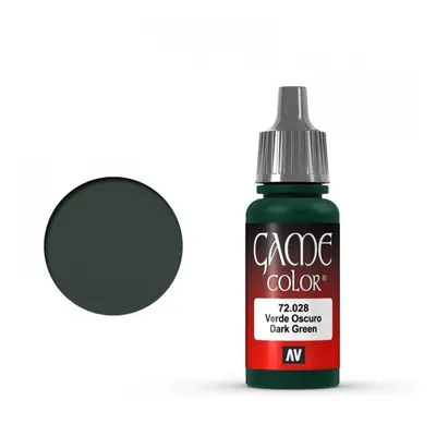 Vallejo Game Color 72028 Dark Green (18 ml)