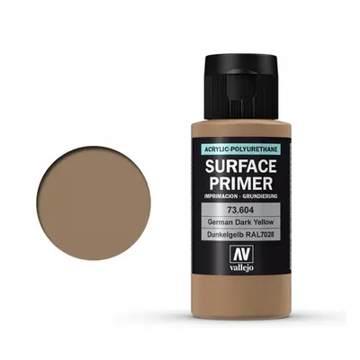 Vallejo Surface Primer 73604 German Dark Yellow (60ml)