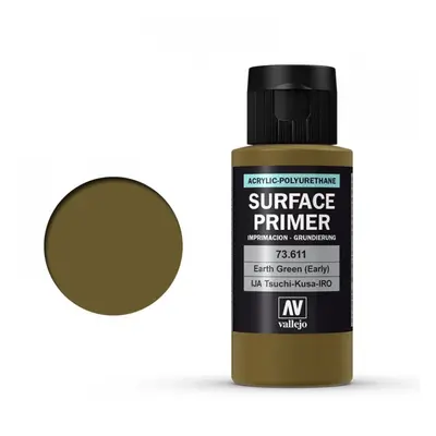 Vallejo Surface Primer 73611 Earth Green (Early) (60ml)