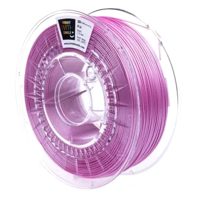 PLA SATIN filament Princess Pink 1,75 mm Print With Smile 1kg