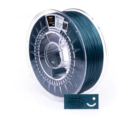 PLA filament metallic green 1,75 mm Print With Smile 1kg