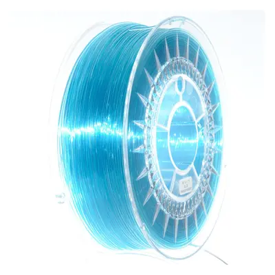 PET-G filament 1,75 mm modrý transparent Devil Design 1 kg