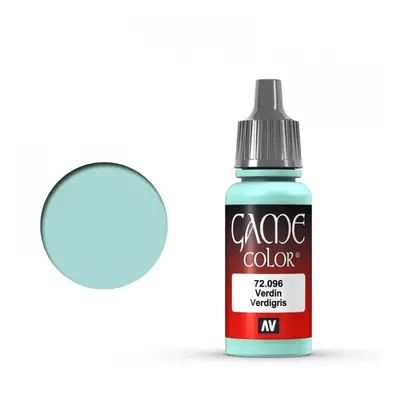 Vallejo Game Color 72096 Verdigris (18 ml)