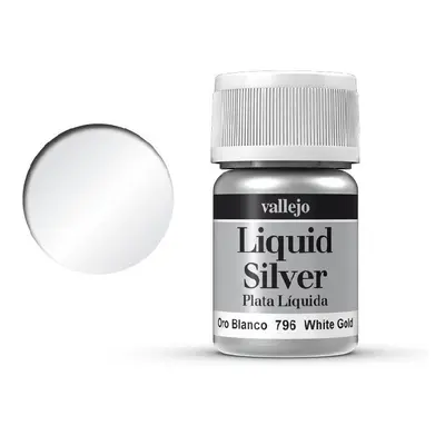 Barva Vallejo Liquid 70796 White Gold (Alcohol Based) (35ml)