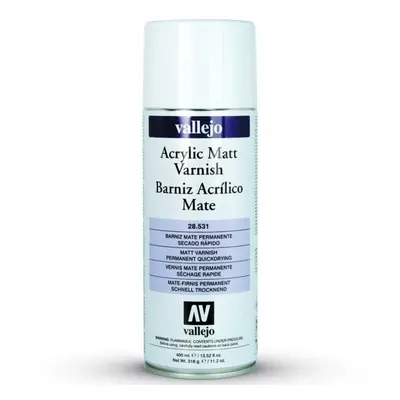 Lak ve spreji Vallejo 28531 Matt Spray Varnish (400ml)