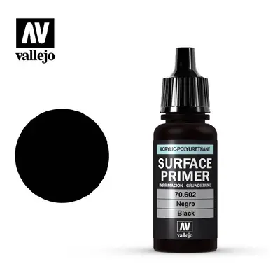 Vallejo Surface Primer 70602 Black (17ml)