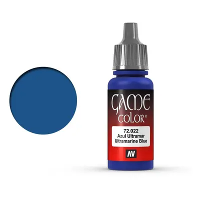 Vallejo Game Color 72022 Ultramarine Blue (18 ml)