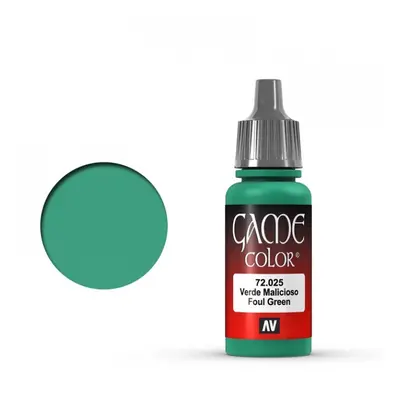 Vallejo Game Color 72025 Foul Green (18 ml)