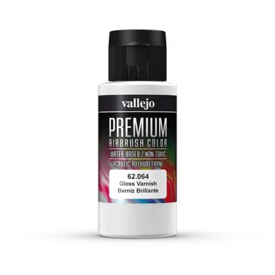 Lak Vallejo PREMIUM Color 62064 Gloss Varnish (60ml)