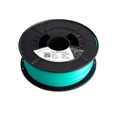 PLA filament z recyklátu světle zelený 1,75 mm Smartfil 1kg