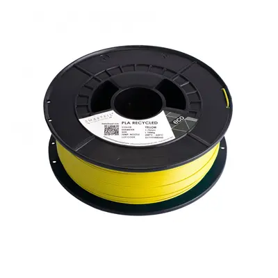 PLA filament z recyklátu žlutý 1,75 mm Smartfil 1kg