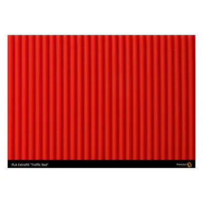 PLA filament Extrafill červený Traffic Red 1,75mm 2500g Fillamentum