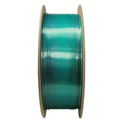 Polymaker PolyLite PLA DUAL SILK 1,75 mm Jadeite Silk Green-Chrome, 1 kg