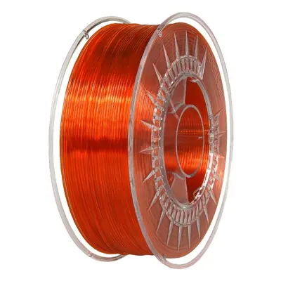 PET-G filament 1,75 mm jasně oranžový transparentní 2 Devil Design 1 kg