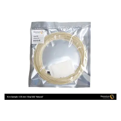 VZOREK 15 metrů - VINYL 303 filament natural 1,75 mm Fillamentum