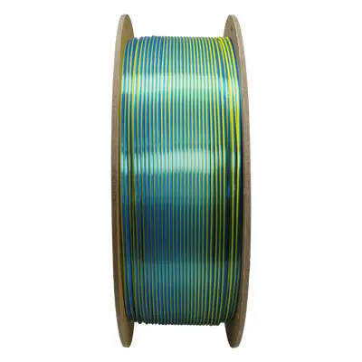 Polymaker PolyLite PLA DUAL SILK 1,75 mm Chameleon Silk Yellow-Blue, 1 kg